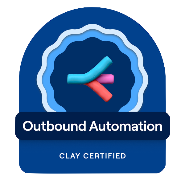 Clay Outbound Automation Certified