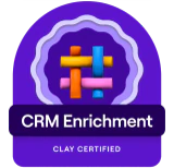 Clay CRM Enrichment Zertifizierung